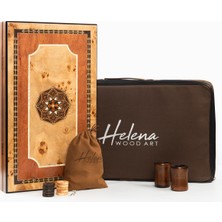 Helena Wood Art Pure Ros-Maz Tavla 52*30*8 cm