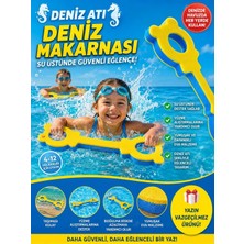 Hak-İş Oyuncak Deniz Atı Makarnası Yüzme Yardımcı Aparatı Mavi Renk Çok Amaçlı Kullanım