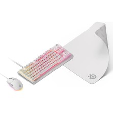 SteelSeries Steelserıes Game Starter  Klavye- Mouse- Mouse Pad Set-Beyaz
