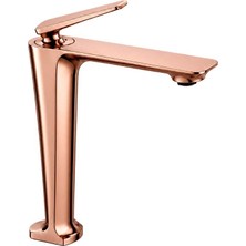 Dellora Sensa Uzun Lavabo Bataryası Parlak Rose