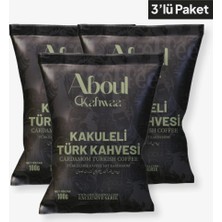 Aboul Qahwaa Kakuleli Türk Kahvesi 100 gr - 3'lü Avantaj Paketi
