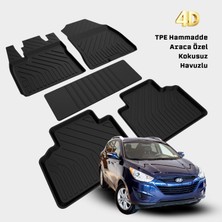 Yms Art Hyundai Tucson 2010 2015 Uyumlu 4d Premium Havuzlu Paspas - Araca Özel Paspas