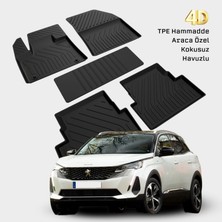 Yms Art Peugeot 3008 Access Allure Active 2016 2024 Uyumlu - Araca Özel Havuzlu Paspas
