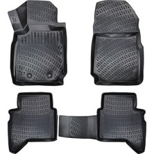 FourForce Ford Ranger 2011-2022 Uyumlu 3D Havuzlu Paspas