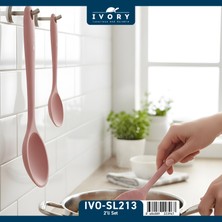 Bozdağlar Ivory Ikili Silikon Mutfak Seti (Karışık Renkli)
