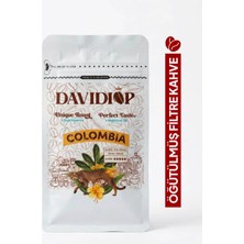 DAVIDIOP Colombia Supremo Yöresel Kahve (Öğütülmüş Filtre Kahve) 250 gr