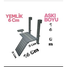 Salıncak Kaplumbağa Rampası Yükseklik Ayarlı Merdivenli/yemlikli 16 cm (Açık Renk)