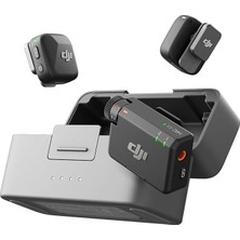 FourForce Mıc Mini (2tx + 1 Rx Şarj Kutusu), Ultra Hafif, Hq Ses, 48 Saat Kullanım, Gürültü Iptali, Otomatik Limit, Kablosuz Mikrofon, Kamera/ıphone/android, Vlog, Akış Için
