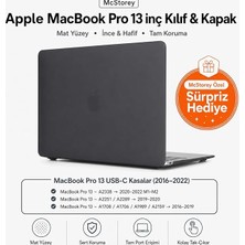 FourForce MacBook Pro 13 Inç M1 M2 Kılıf A2338 Uyumlu | Mat Sert Koruyucu Kapak Hard Case | A1706 A1708 A1989 A2159 A2251 A2289 Uyumlu Ince Hafif Buzlu Laptop Kılıfı Siyah
