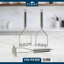 Bozdağlar Ivory Metal Saplı Patates Ezici