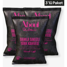 Aboul Qahwaa Damla Sakızlı Türk Kahvesi 100 gr - 3'lü Avantaj Paketi