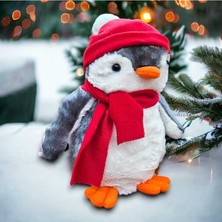 Empressco Toyzz 40 cm Peluş Pingu Penguen Kırmızı Şapkalı Peluş Oyuncak Uyku Arkadaşı - Fiyatı, Yorumları