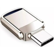 FourForce 64GB Type-C USB Flash Bellek Mini 3.1 USB Bellek Metal Dual Otg 64 GB Type-C Iphone 15 Pro Max S24 Ultra Otg