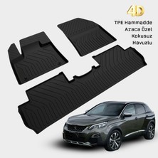 Yms Art Peugeot 3008 Gt Line Havuzlu 4d Paspas 2016 2017 2018 2019 2020 2021 2022 2023 2024