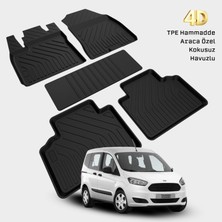 Yms Art Ford Courier Paspas 2014 2023 Arası 4d Havuzlu Paspas - Araca Özel Paspas