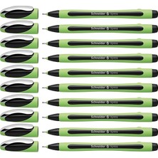 FourForce Xpress Fineliner (Çizgi Kalınlığı 0,8 Mm, Suya Dayanıklı), 10'lu Paket, Siyah