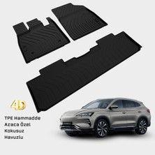 Yms Art Byd Seal U Ev Paspas 2024 2025 2026 Havuzlu Araca Özel 4d Oto Paspas