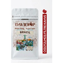 DAVIDIOP Brazil Premium Yöresel Kahve (Öğütülmüş Filtre Kahve) 250 gr
