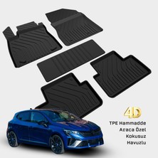 Yms Art Renault Clio 5 Araca Özel 4d Havuzlu Paspas 2019 2020 2021 2022 2023 2024 2025