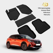 Yms Art Peugeot 2008 Havuzlu 4d Paspas 2019 Sonrası Araca Özel Paspas