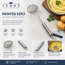 Bozdağlar Ivory Çelik Patates Ezici