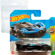 FourForce Wheels - Bugatti Bolide Hw Exotics 6/10 (213/250) HKG64 Kısa Kart Mattel 2023 + Blister ve Kart Koruyucu Paketi