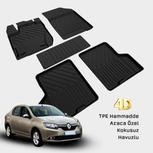 Yms Art Renault Symbol 2013 Sonrası Uyumlu Araca Özel Paspas 4d Havuzlu Paspas