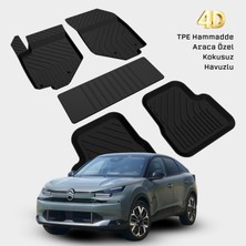 Yms Art Citroen C4 Paspas 2021 Sonrası Uyumlu 4d Havuzlu Paspas - Hybrid C4 ile Uyumsuzdur