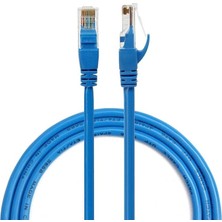 FourForce 4219 Cat6 Ethernet Patch Internet Kablosu 40 Metre, Mavi