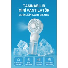 Empressco Mini El Vantilatör USB Şarjlı, Taşınabilir Yaz Serinliği Fan