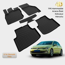 Yms Art Volkswagen Golf 8 Otomatik Vites Havuzlu Paspas 2020 ve Sonrası
