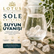 Lotus Atölye ve İyi Yaşam Merkezi 🌊 Sole Kristali Doğal Kristal Tuz