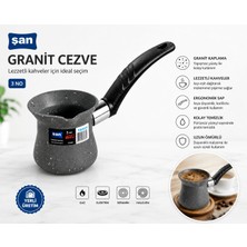 Menzir Şan Granit Cezve 3 No