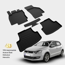 Yms Art Volkswagen Polo Paspas 2017 2021 Arası Uyumlu 4d Havuzlu Araca Özel Paspas