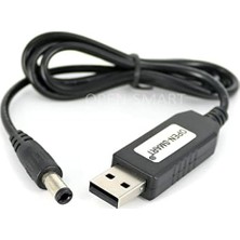 FourForce Usb-Barrel Jack Voltaj Yükseltici (Giriş 5V, Çıkış 12V)