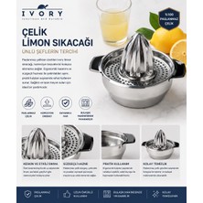 Bozdağlar Ivory Çelik Narenciye Sıkacağı