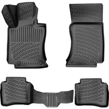 FourForce Mercedes E Serisi W214 2023 Sonrası Uyumlu 3D Havuzlu Paspas