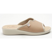   Kadın Terlik 83 429 Fe  Fly Flot Cloth Beige