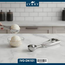 Bozdağlar Ivory Çelik Profosyonel Dondurma Kaşığı Küçük