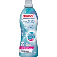 Domol Çamaşır Makinesi Deterjanı Sıvı All In One 20 Yıkama 1000 ml
