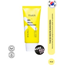 Tiam Tıam B3 Niacin Sunscreen Spf 50+ Pa++++ 50ML — Niacinamide Içerikli Hafif Yapılı Günlük Güneş Kremi