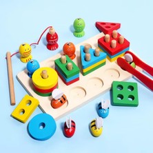Empressco Ahşap Montessori Eğitici Oyuncak 3’ü 1 Arada, Zeka Geliştirici Aktivite Seti - Fiyatı, Yorumları
