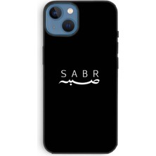 Teknoba Store Iphone 13 ve 14 Uyumlu Kamera Korumalı Sabr Yazılı Kılıf