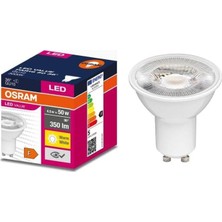 Leaf Shop LED Value 4,5-5W(50W) LED Spot Ampul Sarı 3000K - GU10 Duy