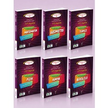 Karekök Yayınları 11. Sınıf Tyt Hazırlık Ders Anlatan Türkçe-Matematik-Geometri-Fizik-Kimya-Biyoloji Soru Bankası Set (6 Kitap)