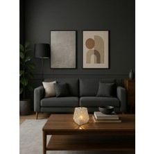 Moon Frame Studio Auralight Modern Dekoratif Metal Mumluk & Masa Üstü Obje