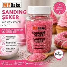 My Bake Mybake Sanding Şeker Pembe – Dekoratif Pasta ve Tatlı Süsleme Şekeri 100gr