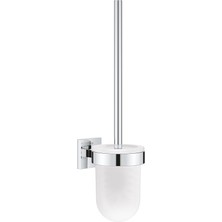 Leaf Shop Start Cube Quickfix Tuvalet Fırçası Seti, Duş/banyo Aksesuarları, Krom, 40977000