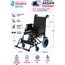 Tagesan DM-863-12 Transfer Özellikli Tekerlekli Sandalye