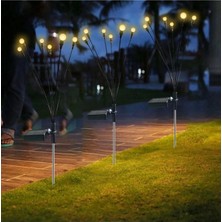 Empressco Güneş Enerjili 6 LED Bahçe ve Teras Süs Lambası, Şık Aydınlatma Çözümü